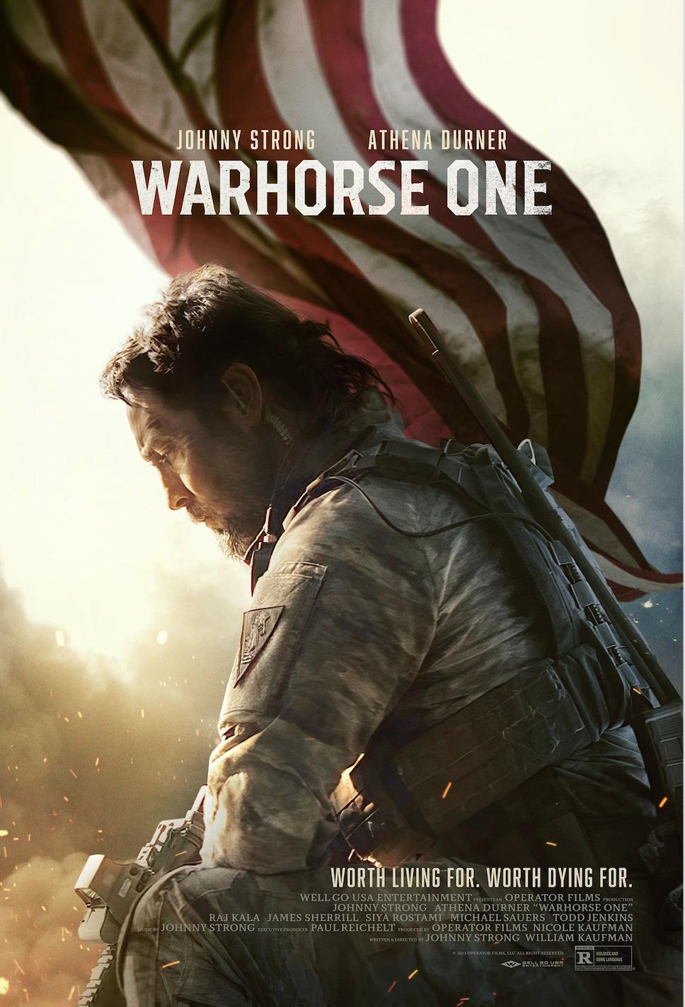 Movie poster for "Warhorse One." (Well Go USA/Premiere Entertainment)