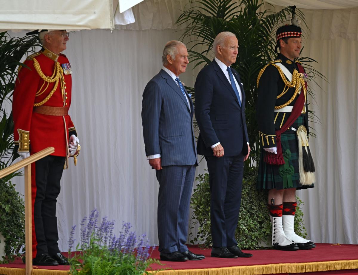 Biden Has Tea With King Charles at Windsor Castle, Discusses Climate Change