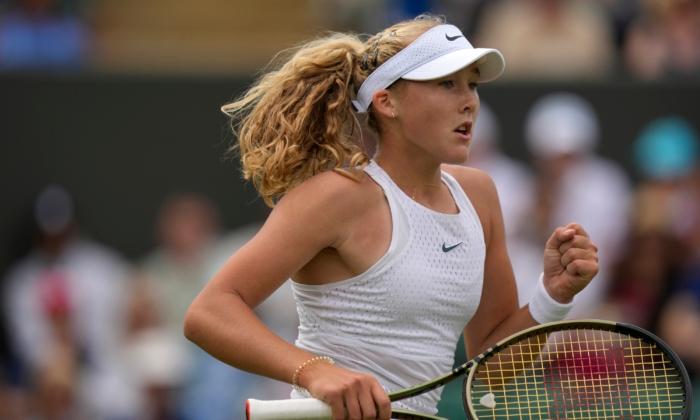 Russian Teen Mirra Andreeva Shows Her Inexperience at Wimbledon as Madison Keys Advances