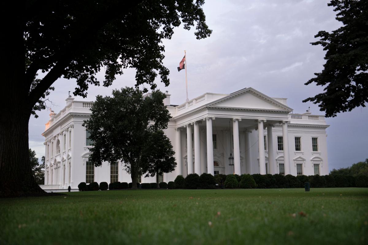 The White House on July 10, 2023. (Madalina Vasiliu/The Epoch Times)