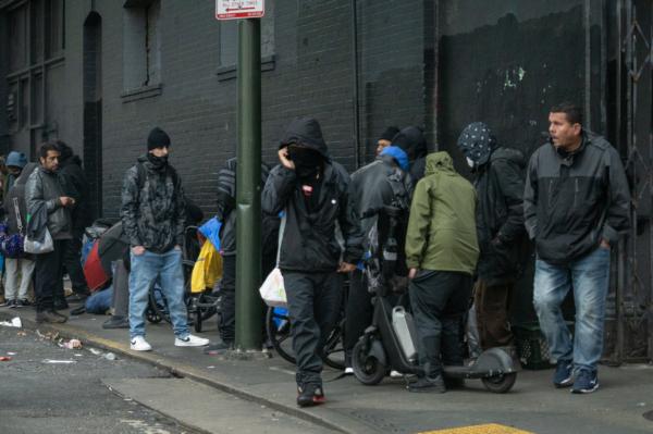 San Francisco on Feb. 23, 2023. (John Fredricks/The Epoch Times)