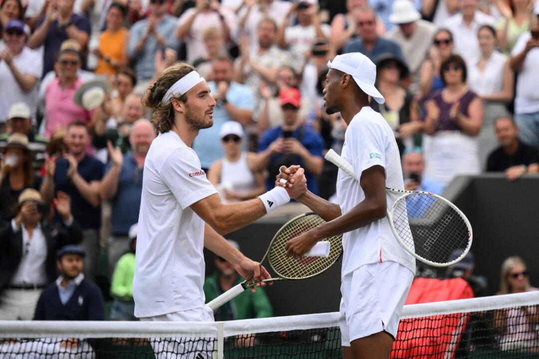 Christopher Eubanks Stuns Stefanos Tsitsipas, Into Wimbledon Quarters