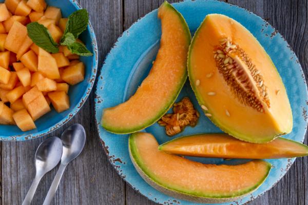 Extraordinarily high amounts of myo-inositol are found in cantaloupe. (Teri Virbickis/Shutterstock)