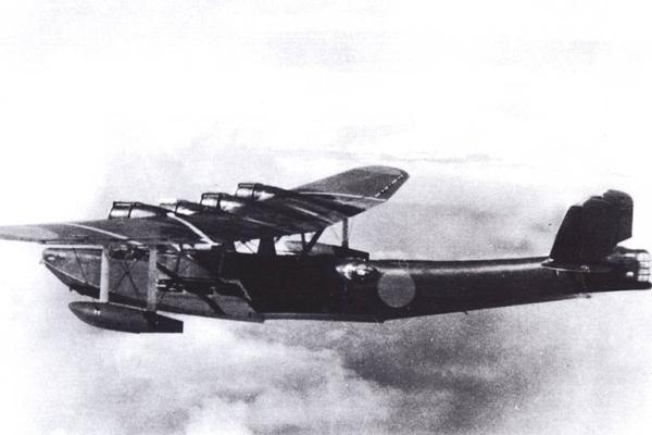 A Kawanishi H6K “Mavis” in flight. (Public Domain)