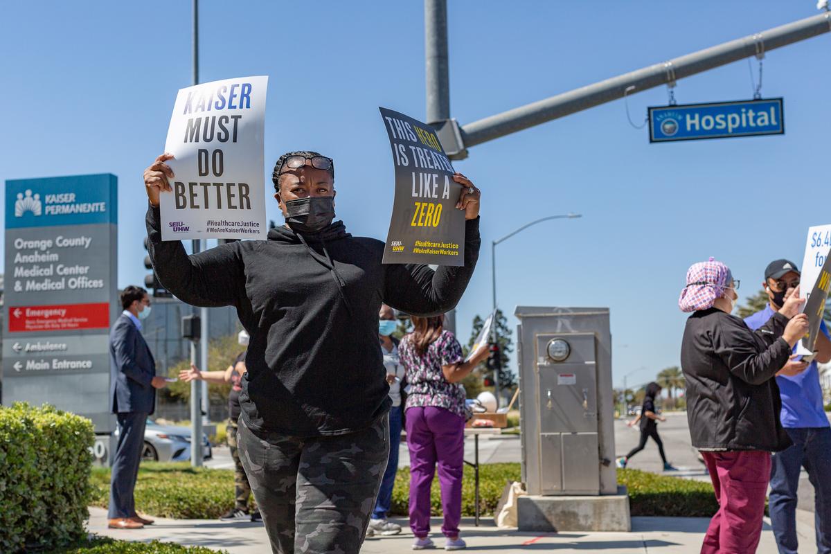 More Than 60,000 Kaiser Permanente Workers Vote to Authorize Strikes If Labor Deal Not Reached