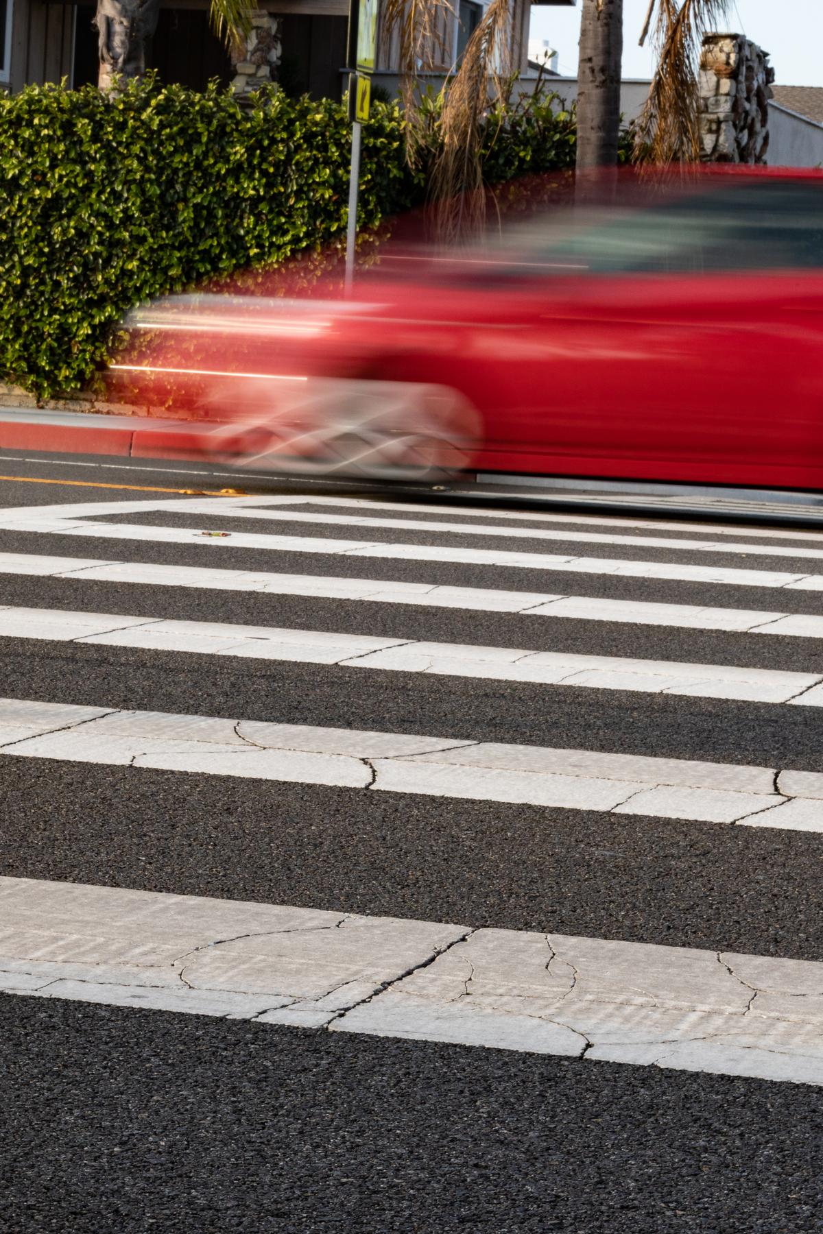 Pedestrian Deaths Down in California and the Nation, Data Show