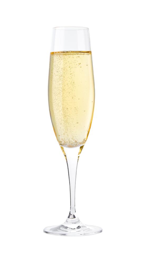 Prosecco is a standard base, but any sparkling white will work. (itor/Shutterstock)