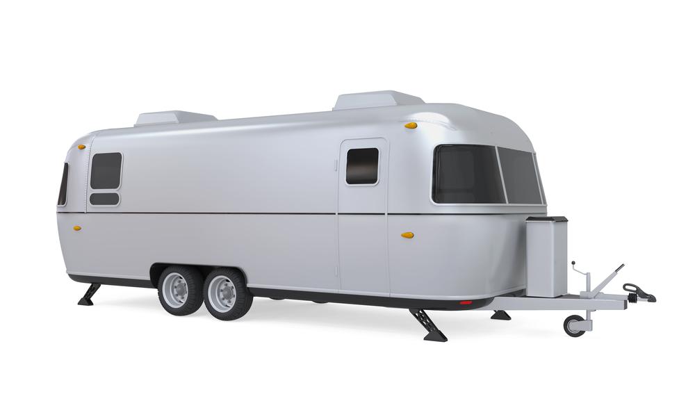 Sleek aluminum-skinned Airstream travel trailers have achieved iconic status among campers who seek style and posh accommodations.(Nerthuz/Shutterstock)