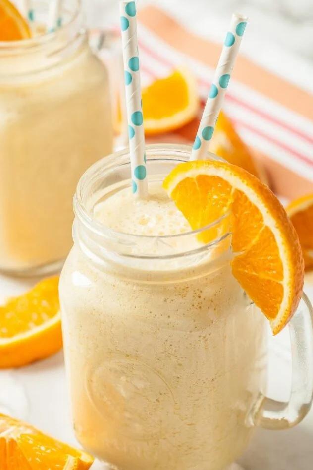 In just 5 minutes, you’ll have frothy, refreshing Orange Julius anytime. (Courtesy of Amy Dong)