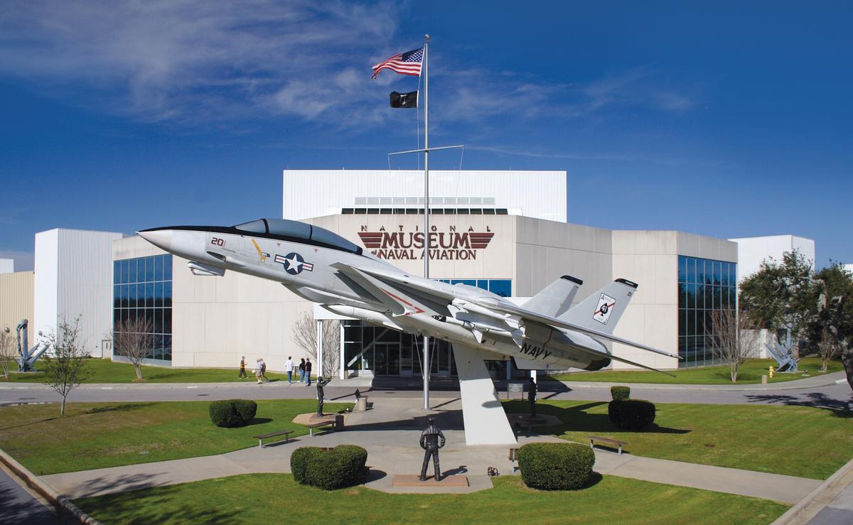 National Naval Aviation Museum at Naval Air Station Pensacola in Pensacola, Florida. (Courtesy of Visit Pensacola/TNS)