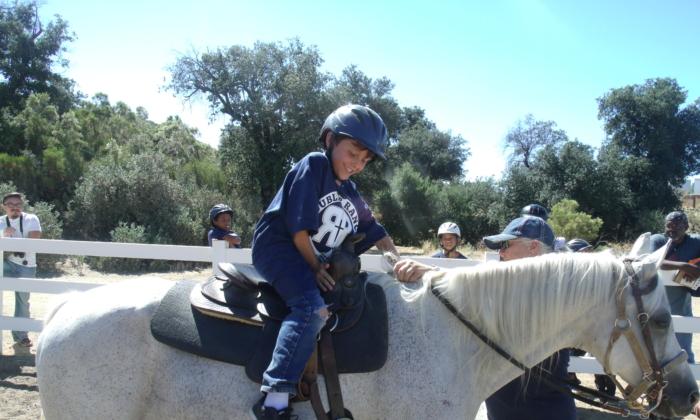 Equestrian Therapy Helps Formerly Homeless and Veterans With PTSD in Orange County