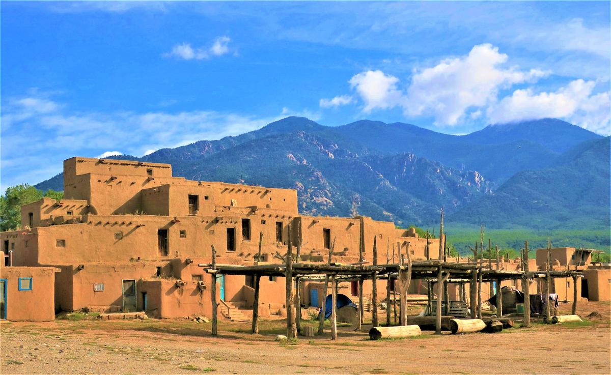 Taos Pueblo in New Mexico has been the home of Pueblo people for some 2,000 years. (Photo courtesy of Victor Block)