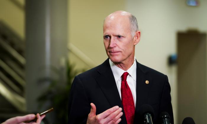 Sen. Rick Scott Demands Answers From Mayorkas Over Policy on Illegal Aliens Boarding Flights Without IDs