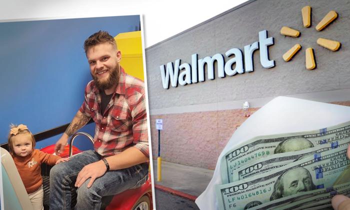 Ohio Dad Finds $2,000 in Shopping Cart at Walmart With Daughter—Here’s What He Does Next