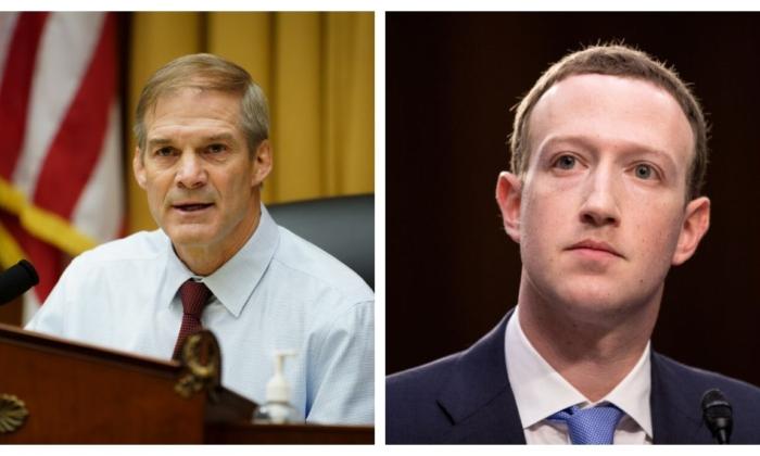 Rep. Jordan Considers Holding Mark Zuckerberg in Contempt of Congress