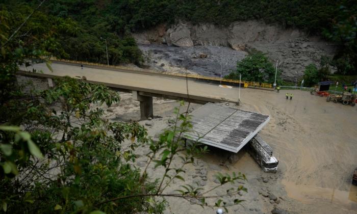 A Mudslide in Colombia Kills at Least 14 People and Blocks a Crucial Highway