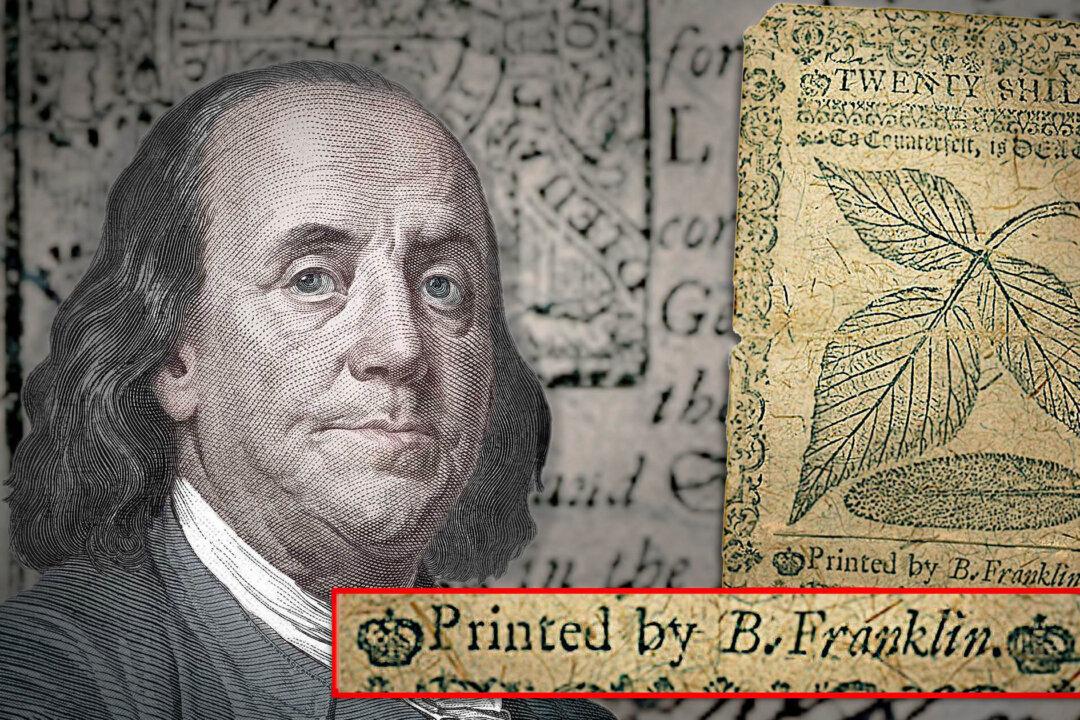How Benjamin Franklin Foiled Early Counterfeiters With His Genius Colonial Script Printing Methods