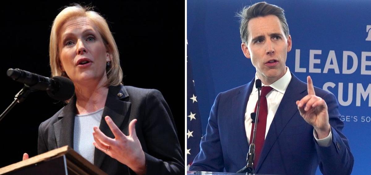 Sens. Gillibrand, Hawley Bring Bipartisan Bill to Block Lawmakers, Executive Branch Leaders From Stock Trading