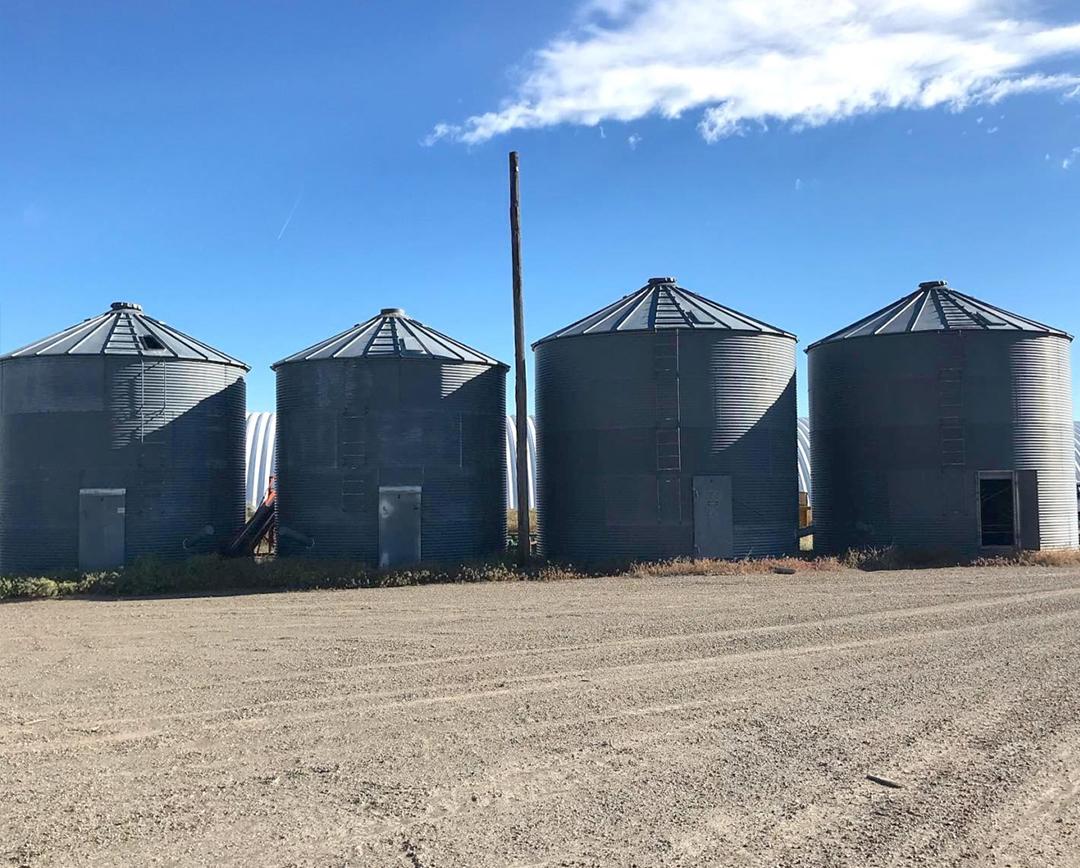 Grain bins are a typical sight in rural Idaho and became the central feature of The Bins Airbnb in Blackfoot. (Courtesy of <a href="https://www.instagram.com/silosolutionsidaho/">@silosolutionsidaho</a>)