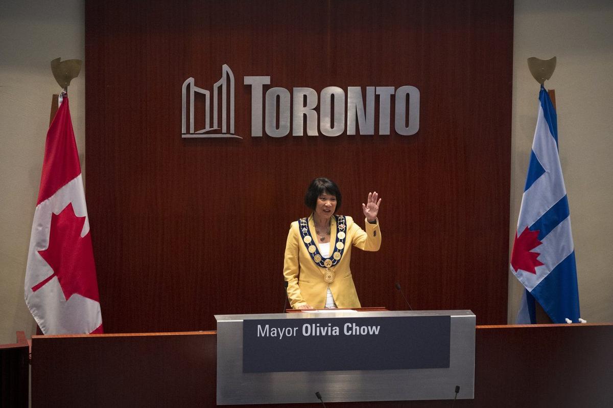 Mayor Olivia Chow Denies Claims Toronto Is a City in Decline