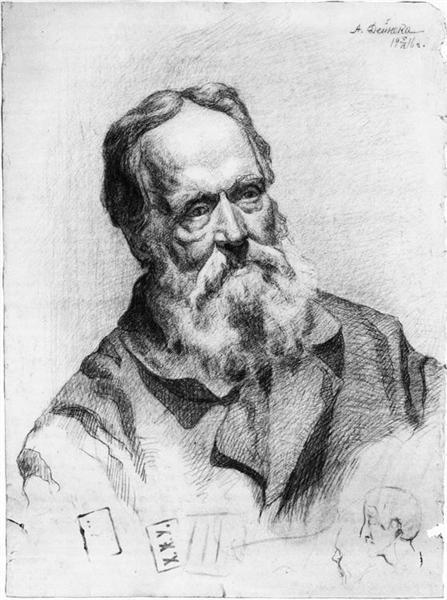 Losing a beloved in death can change a person for the better, as expressed in Shakespeare's Sonnet 73. “Portrait of an Old Man,” 1916, by Aleksandr Deyneka. (Public Domain)