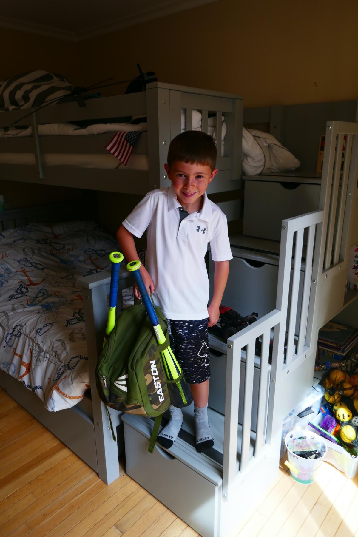 H.N. in his room in Scotts Valley, Calif., on July 16,2023. (Steve Ispas/The Epoch Times)