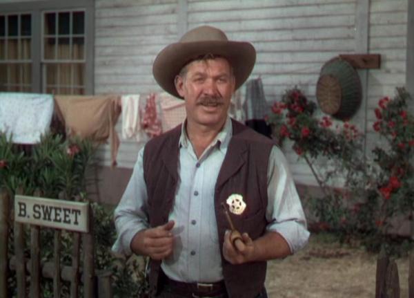 Sheriff Buck Sweet (Ward Bond), in "3 Godfathers." (Metro-Goldwyn-Mayer)