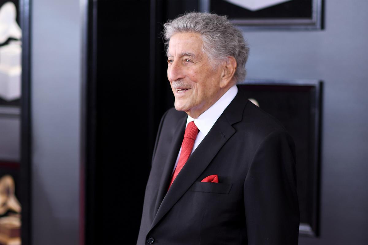 Recording artist Tony Bennett attends the 60th Annual GRAMMY Awards at Madison Square Garden in New York on Jan. 28, 2018. (Dimitrios Kambouris/Getty Images for NARAS)