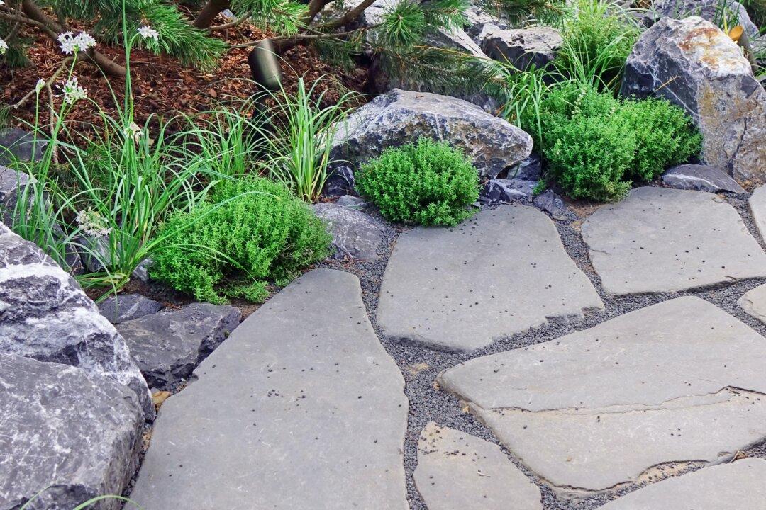 Stone Walkways Are Easy to Lay