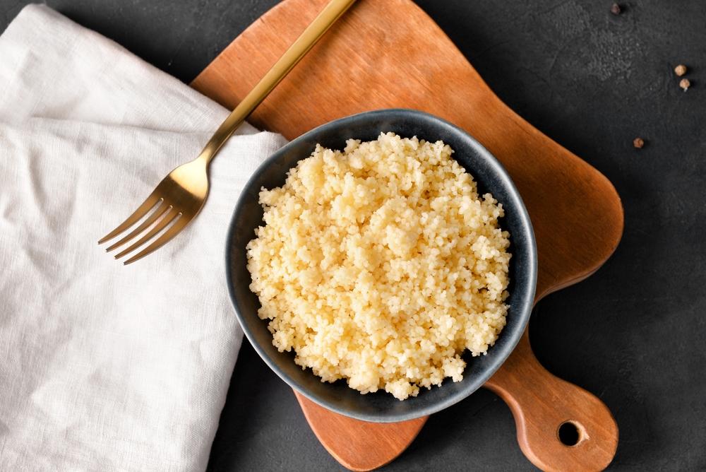 Couscous is delicious served warm or at room temperature and is a hearty base for salads. (Pixel-Shot/Shutterstock)