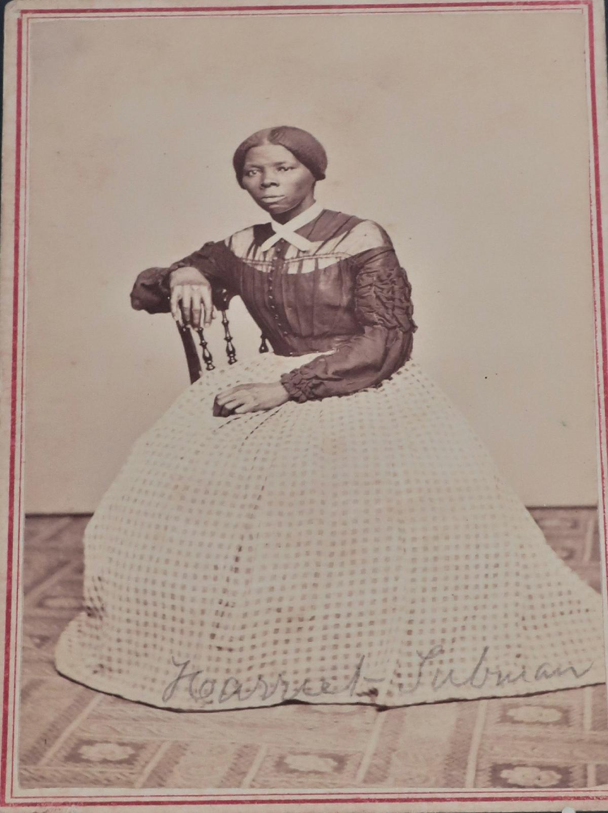 Images such as this one at the Harriet Tubman Museum in Cape May, New Jersey, help tell the story of the abolitionist. (Photo courtesy of Victor Block)
