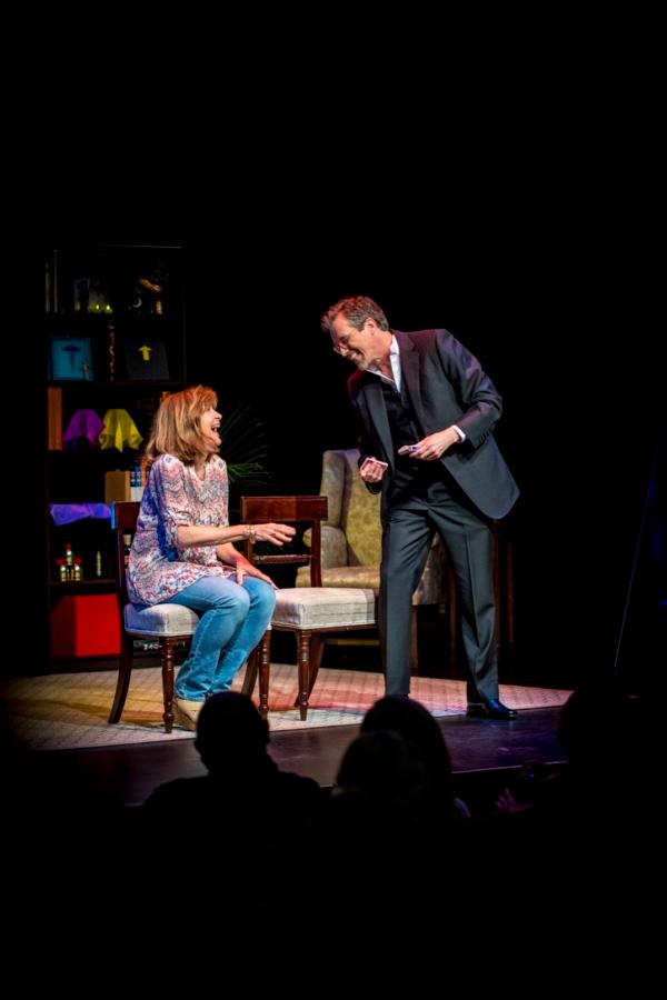 Larry Hass includes members of the audience in "Magical Life." (Courtesy of Rhapsody Theater)