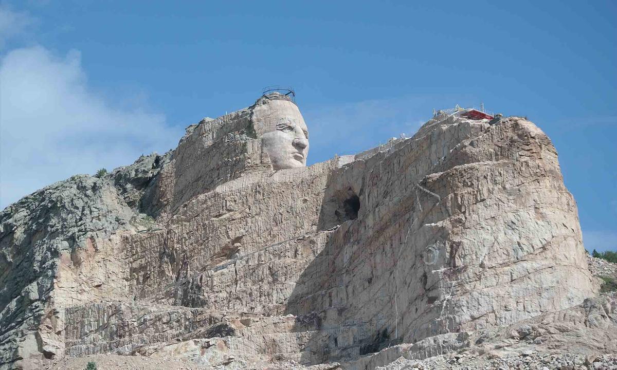 Crazy Horse Monument in the Black Hills of South Dakota. (Glenn Perreira/Shutterstock)