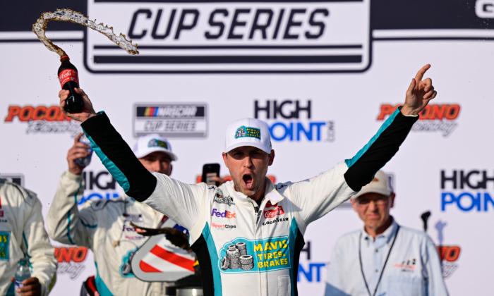 Denny Hamlin Gets His Record 7th Victory at Pocono and 50th of His NASCAR Cup Series Career