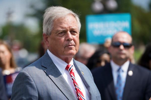 Trump’s Government Overhaul Shakes Washington 5 Rep. Ralph Norman (R-S.C.) speaks during a House Freedom Caucus press conference on appropriations at House Triangle on Capitol Hill in Washington on July 25, 2023. (Madalina Vasiliu/The Epoch Times)