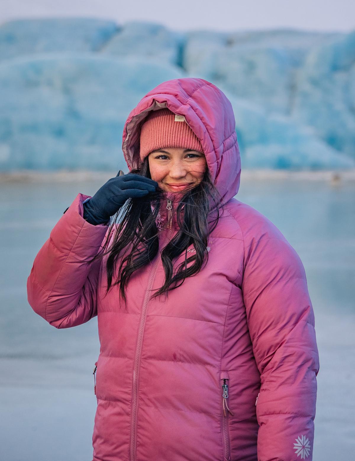 Kyana Sue Powers, a U.S. native who moved to Iceland in 2019 after falling in love with the country. (Courtesy of <a href="https://www.instagram.com/kyanasue/">Kyana Sue Powers</a>)