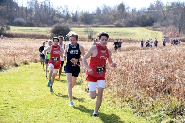 A cross-country race at 12th Rocks Sports in Orange County, N.Y., in 2020. (Courtesy of 12th Rocks Sports)
