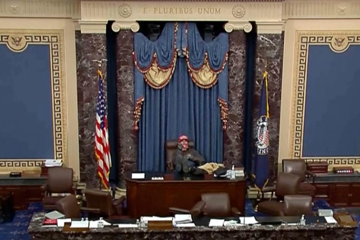 Prison Sentence Handed to Student Who Sat in Pence’s Seat on Jan. 6