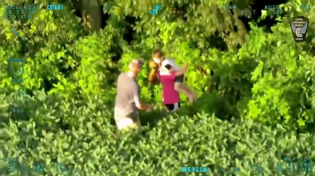 Missing 3-Year-Old Found and Rescued After Police Helicopter Search