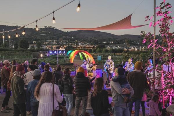 Audience enjoy live performances at the 2022 Milpa Music Festival in San Juan Capistrano, Calif. (Courtesy of The Ecology Center)