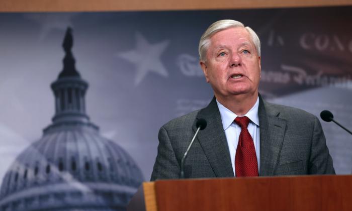 Senate Republicans Hold Press Conference on Biden Border Crisis