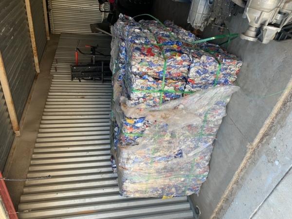 Eight family members are facing prison time for multiple felony charges in California after redeeming $7.6 million in recycled cans and bottles from Arizona. Only California materials are eligible for the state’s beverage redemption program. The California Department of Justice recovered nearly $1.1 million from six locations in the case. (Courtesy of California Attorney General's Office)