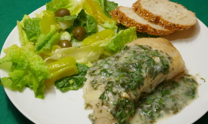 Basque Cod With Salsa Verde Features Regional Flavors