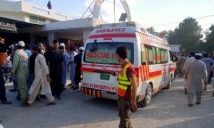 Suicide Bomb at Political Rally in Pakistan Kills More Than 40