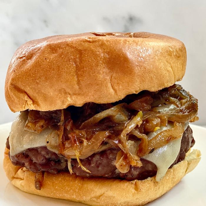 These Juicy French Onion Burgers Reinvent My Family’s Favorite Dinner