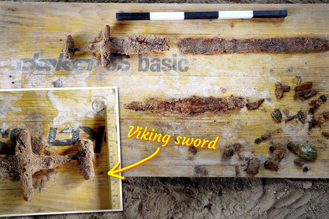 Norse Couple Find Sword Over 1,000 Years Old, Viking Grave in Backyard During Home Project