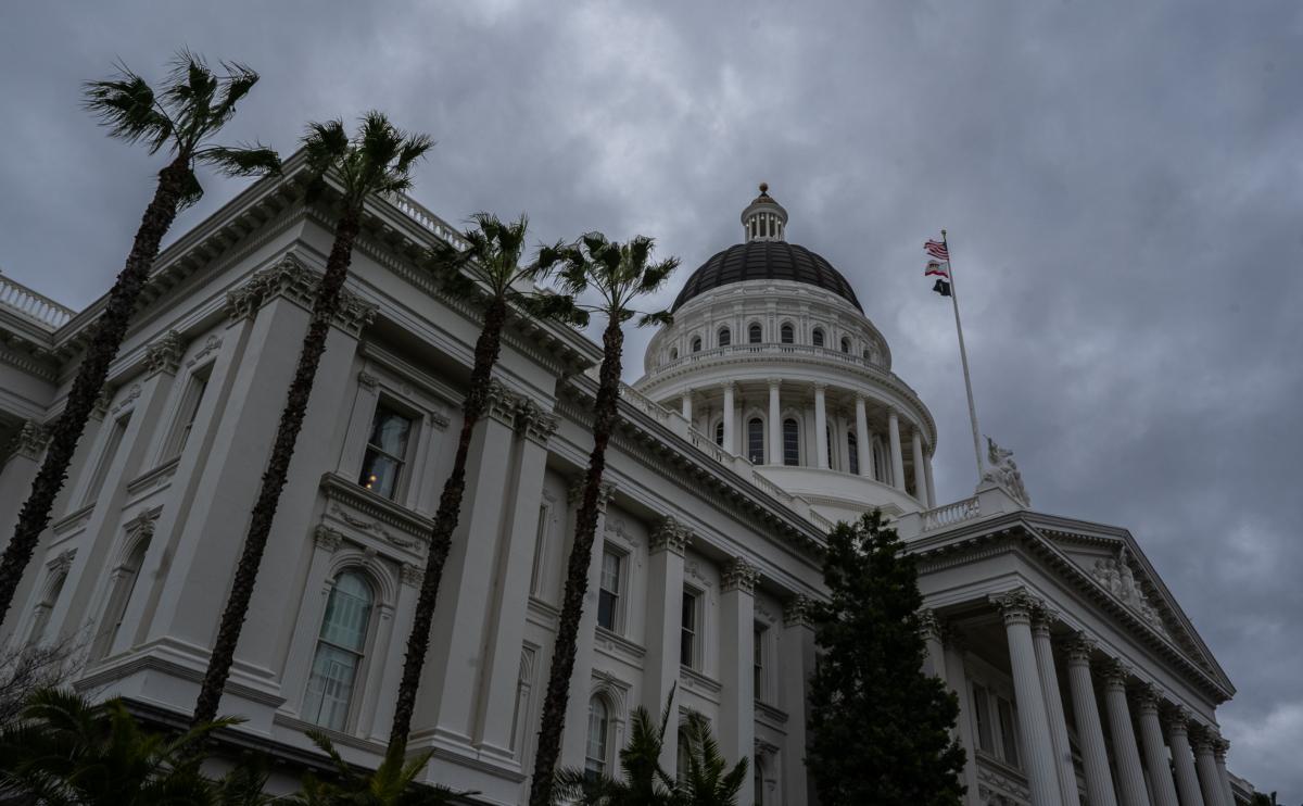 The California state Capitol in Sacramento on March 11, 2023. (John Fredricks/The Epoch Times)