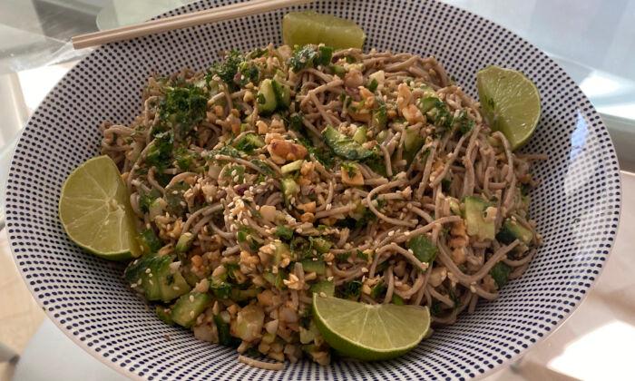 Soba Noodle Salad With Peanut Sauce Is Refreshing in a Heat Wave