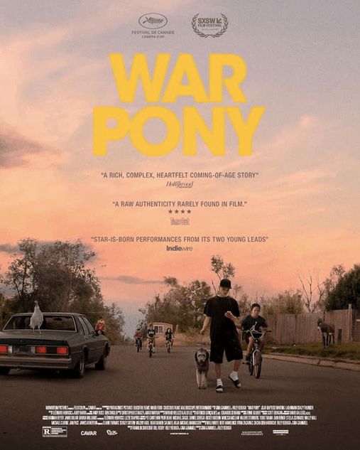 Movie poster for "War Pony." (Momentum Pictures)