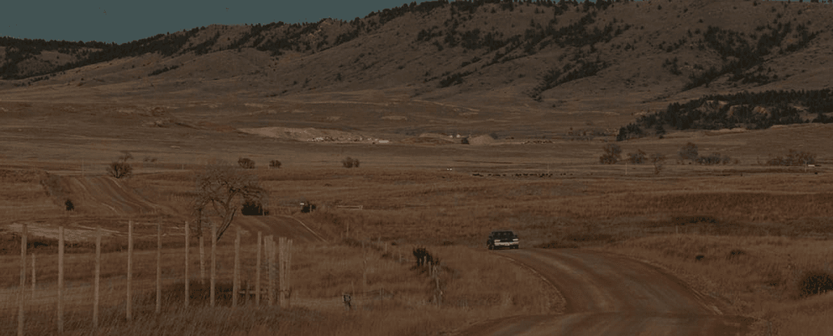 Outback on the Pine Ridge Reservation in "War Pony." (Momentum Pictures)